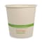 World Centric No Tree Paper Bowls, 24 oz, 4.4" Diameter x 4.5"h, Natural, Sugarcane, PK500, 500PK BO-SU-24 - alternate 1
